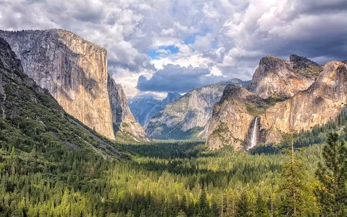 Được công nhận là vườn quốc gia từ năm 1890. Yosemite là một trong những vườn quốc gia đầu tiên của Hoa Kỳ và toàn thế giới. Ảnh: Pinterest.