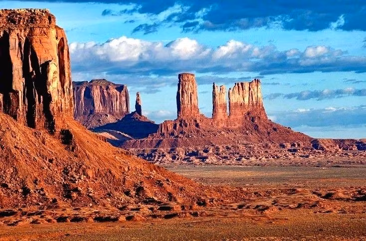 Cư trú lâu đời ở cao nguyên Arizona. Người Hopi đá sinh sống hàng nghìn năm trên các mesa - dạng địa hình đá cao đặc trưng ở đông bắc bang Arizona, Mỹ. Ảnh: Pinterest.