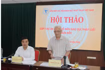VUSTA góp ý hoàn thiện dự án Luật Phổ biến, giáo dục pháp luật