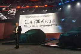 Cận cảnh Mercedes-Benz CLA 200 electric vừa ra mắt Việt Nam, từ 1,59 tỷ đồng