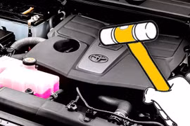 Toyota dùng búa nhựa “bắt bệnh” động cơ V6 trên Tundra và Lexus