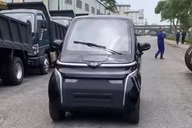 Ôtô điện mini Nano S05 rẻ ngang xe ga Honda SH chạy thử tại Việt Nam