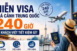 Chính sách quá cảnh 240 giờ của Trung Quốc, cơ hội mới cho du khách Việt