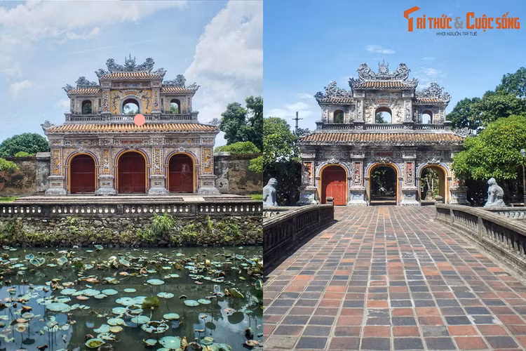 Loạt công trình kiến trúc để đời của vua Khải Định ở Huế - Hình 9 Loat cong trinh kien truc de doi cua vua Khai Dinh o Hue-Hinh-9