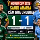 [INFOGRAPHIC] Saudi Arabia gây bất ngờ khi cầm hòa Uruguay tại World Cup 2026