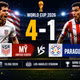 [INFOGRAPHIC] Mỹ phô diễn sức mạnh, đè bẹp Paraguay 4-1 tại World Cup 2026