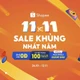 Ngày 11/11 giảm giá khủng, khách hàng vẫn chưa mặn mà