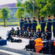 Lực lượng cứu hộ Huế vất vả tập luyện dưới nắng nóng mùa hè