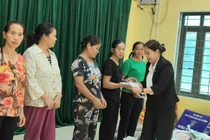 VUSTA hỗ trợ đồng bào ảnh hưởng bởi thiên tai tại Cao Bằng