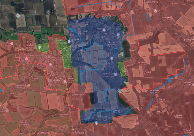 Além disso, a infantaria russa pode ter ocupado mais áreas urbanas em Pokrovsk; de acordo com as informações mais recentes da Military Review, as Forças Armadas Russas controlam agora até 80% da cidade. Objetivamente, a situação em Pokrovsk é “muito perigosa”. Muitas cidades estratégicas que a Ucrânia perdeu no passado já vivenciaram essa situação antes de entrarem em colapso. 10.jpg