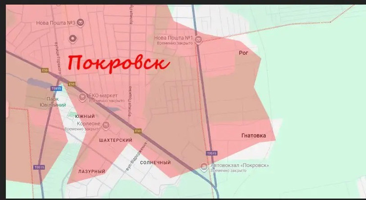 Het Russische kanaal Readovka meldde op 31 oktober dat de Russische strijdkrachten (RFAF) het Oekraïense verdedigingssysteem nabij de spoorlijn hadden doorbroken en dreigden het vijandelijke garnizoen volledig te omsingelen als de Oekraïense strijdkrachten (AFU) in Pokrovsk geen snelle actie zouden ondernemen. 6.jpg