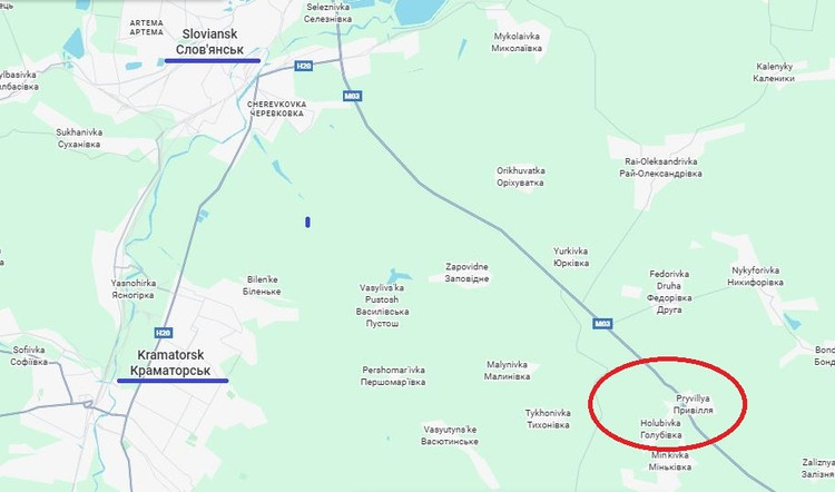 Readovka melaporkan bahwa, dalam situasi saat ini, jika RFAF mencapai Kramatorsk, pertahanan Kostiantynivka mungkin akan 4.jpg