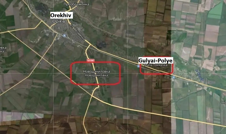 Ao mesmo tempo, as Forças Armadas Reais da Rússia lançaram uma ofensiva em larga escala na região de Orekhiv e capturaram Mala Tokmachka, no sudeste de Orekhiv, considerada a porta de entrada para a cidade. Com a perda dessa porta, Orekhiv enfrentava a ameaça de cerco. 13.jpg