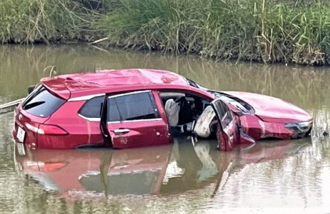 Hiện trường vụ tai nạn. Ảnh: Zing news