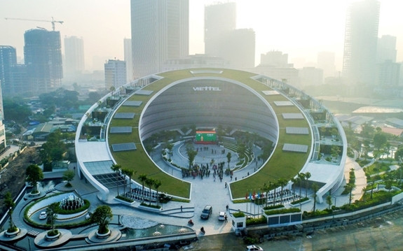 Trụ sở của Tập đoàn Công nghiệp - Viễn thông Quân đội (Viettel) - Ảnh:internet.