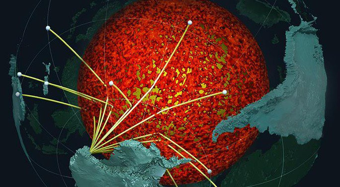 Các cấu trúc bí ẩn sâu bên dưới lòng đất có thể chính là tàn tích của một đại dương cổ đại - Ảnh: ĐẠI HỌC BANG ARIZONA.