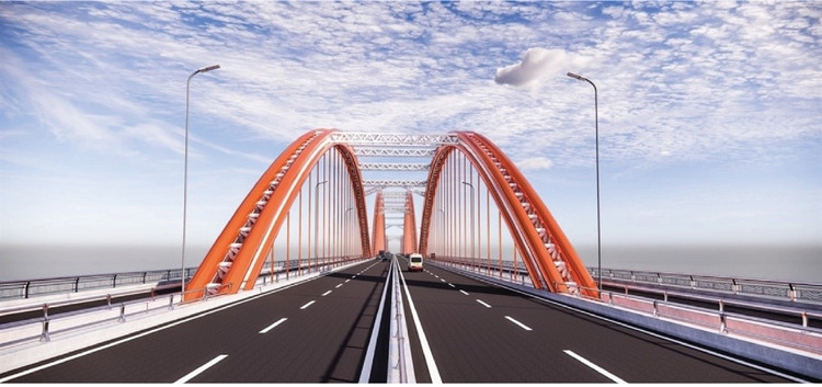 Sau khi hoàn thành Cầu Thượng Cát sẽ góp phần hoàn thiện hệ thống hạ tầng giao thông tuyến đường Vành đai 3.5, đẩy nhanh tốc độ hoàn thành các khu đô thị trong khu vực, giảm ùn tắc, góp phần phát triển sản xuất, kinh doanh, kinh tế xã hội Thủ Đô... Ảnh đồ họa cầu Thượng Cát - Ảnh: internet.