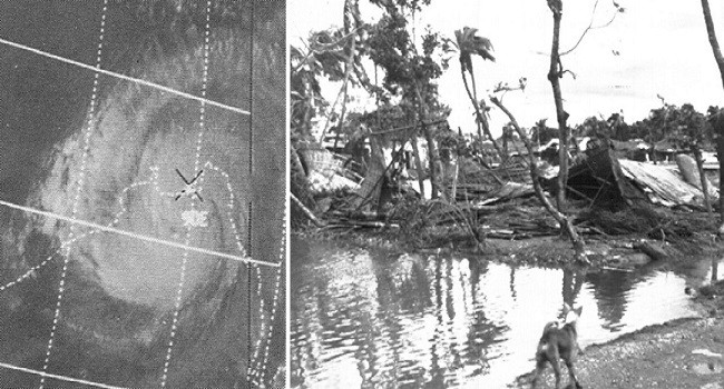 Bão Bhola ở Bangladesh (12/11/1970).