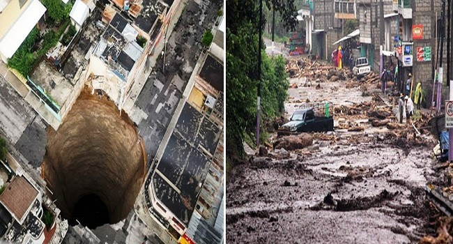 Bão Agatha ở Trung Mỹ (5/6/2010) - Ảnh: internet.