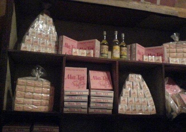 Mứt tết ngày xưa.