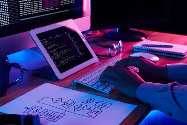 Không chỉ ngành tài chính, mà các nhà thiết kế và kỹ sư trang web chịu trách nhiệm viết mã code có nguy cơ sớm trở nên … lỗi thời - Ảnh:minh họa.