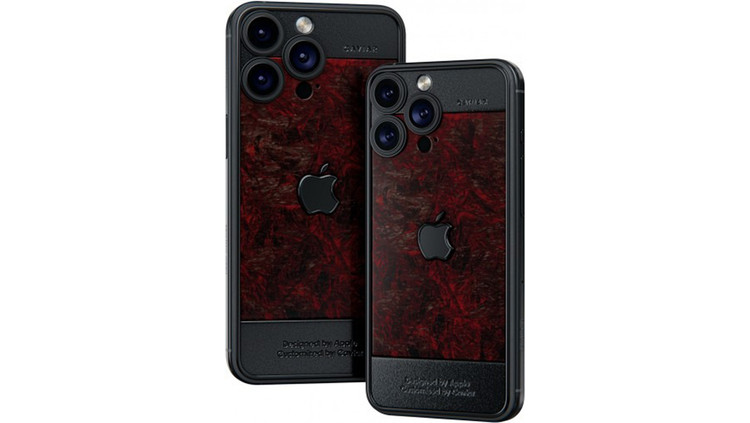 iPhone 15 Pro Dark Red.