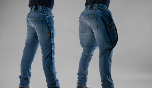 Mẫu quần jeans mới của hãng sẽ có thể đặt hàng vào cuối tháng này, với giá bán khá cao, khoảng 499 USD (tương đương 11,8 triệu đồng) - Ảnh: Mo'cycle