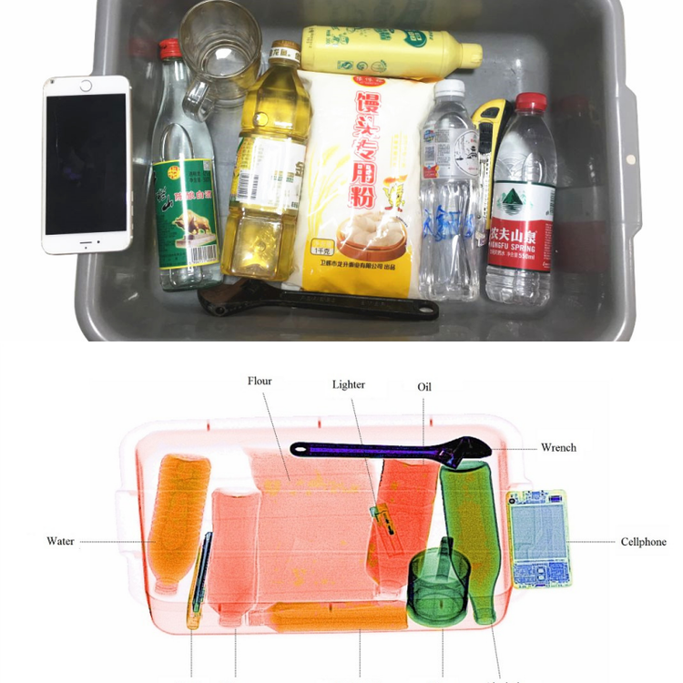 Hình ảnh thật so sánh với mô hình trên máy soi chiếu tia X. Ảnh: Prunderground. Hình ảnh thật so sánh với mô hình trên máy soi chiếu tia X. Ảnh: Prunderground.