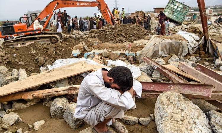 Lũ quét làm hơn 150 người ở Afghanistan mất mạng - Ảnh: AFP.