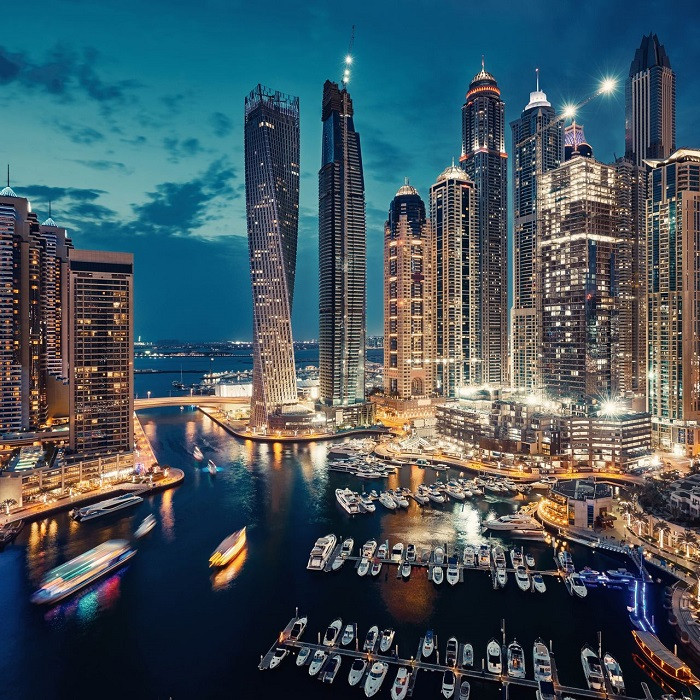 Bến du thuyền Dubai Marina - Ảnh: internet.