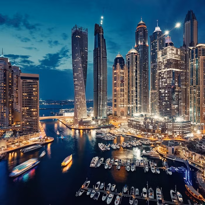 Bến du thuyền Dubai Marina - Ảnh: internet.