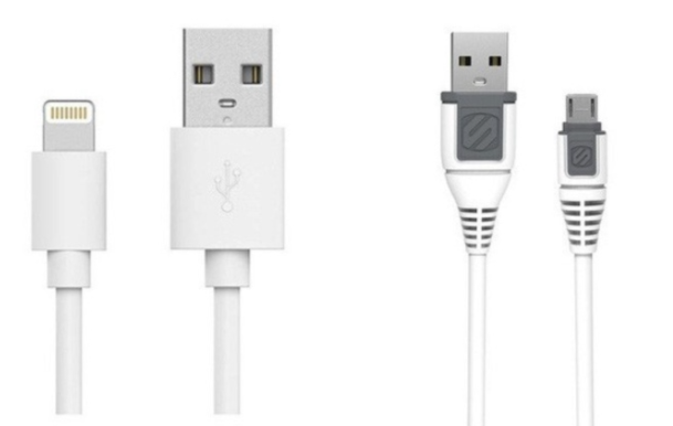 Sạc điện thoại các hãng khác được trang bị đầu tam giác.