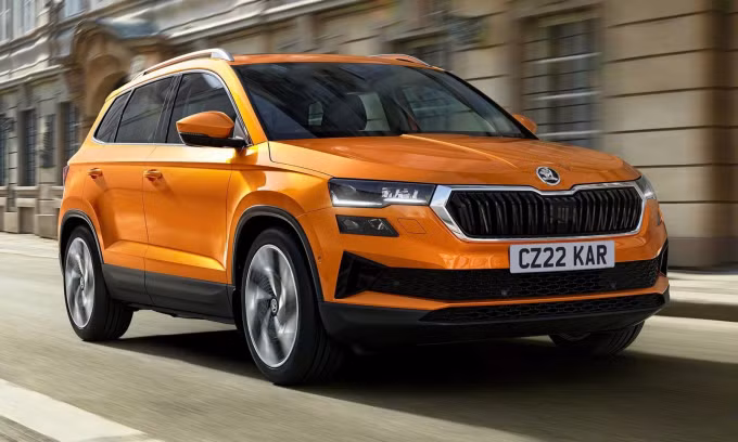 Karoq:SUV cỡ C - Ảnh:heycar.