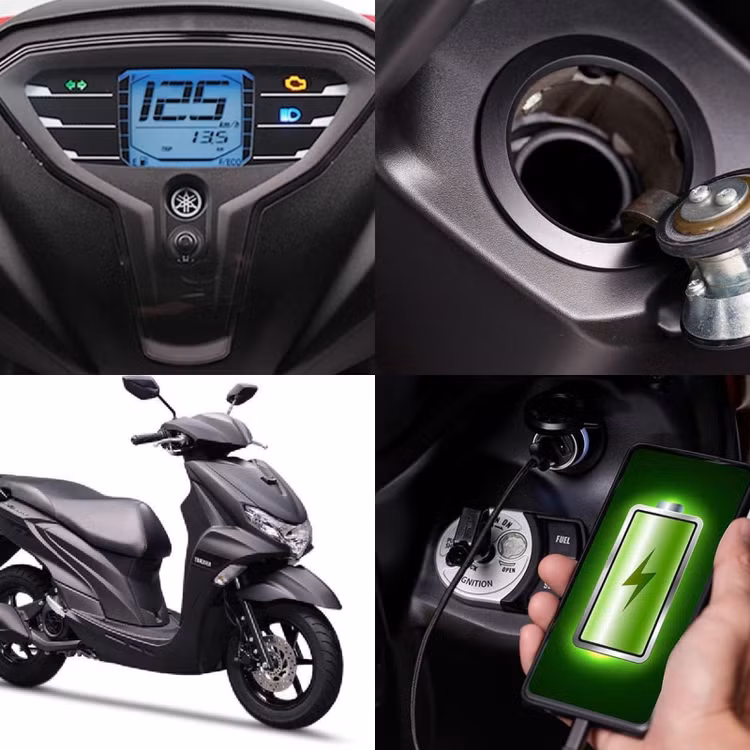Các trang bị trên Yamaha Mio Gravis 2023 có ổ sạc USB dành cho các thiết bị điện tử như smartphone. Mio Gravis 2023 trang bị đồng hồ điện tử hiển thị các thông tin cơ bản như quãng đường, vận tốc, nhiên liệu. Xe còn có phanh đĩa trên cả hai bánh trước và sau.