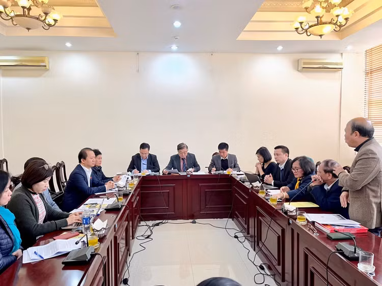 Quang cảnh buổi làm việc.