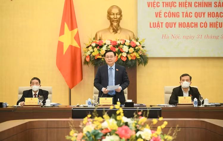 Chủ tịch Quốc hội Vương Đình Huệ: “Muốn nghe ý kiến của các nhà khoa học VUSTA về Luật Quy hoạch” ảnh 1