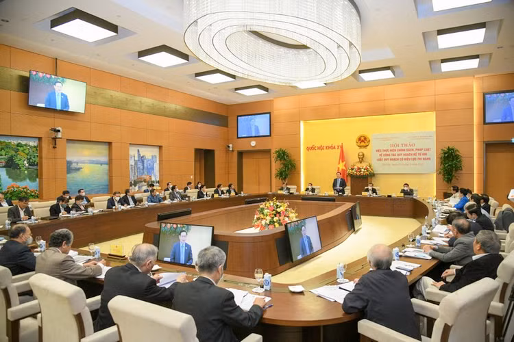 Chủ tịch Quốc hội Vương Đình Huệ: “Muốn nghe ý kiến của các nhà khoa học VUSTA về Luật Quy hoạch” ảnh 3