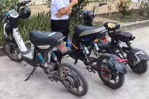 Phát hiện nhiều xe đạp điện 'độ, chế' trong bãi xe trường học ở Vĩnh Long