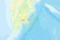 Động đất mạnh 7,8 độ Richter ngoài khơi bờ biển Nga