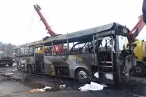 Hai xe va chạm trên cao tốc ở Ai Cập, hơn 20 người thương vong