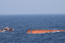 Lật tàu cá ở ngoài khơi bờ biển Hàn Quốc, 9 người mất tích