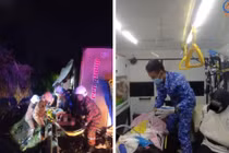 Hiện trường tai nạn xe buýt, gần 50 sinh viên thương vong