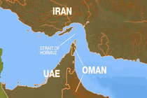 Tàu chở hàng của Pháp bị 'bắn cảnh cáo' ở eo biển Hormuz