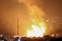 Israel không kích dữ dội loạt địa điểm ở thủ đô Lebanon