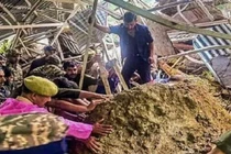 Mưa lớn gây lở đất ở Ấn Độ, hàng chục người thiệt mạng