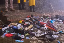 Giẫm đạp kinh hoàng trên pháo đài cổ, hơn 50 người thương vong