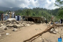 Cảnh tan hoang sau trận lũ quét kinh hoàng ở Pakistan