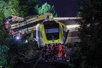 Tai nạn tàu hỏa nghiêm trọng ở Đức, nhiều thương vong