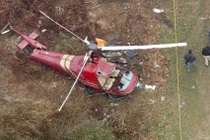 Hai trực thăng va chạm trên không ở Mỹ, phi công tử nạn