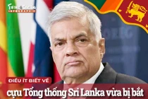 [INFOGRAPHIC] Điều ít biết về cựu Tổng thống Sri Lanka vừa bị bắt